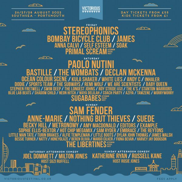 Victorious Festival line up